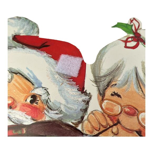 VTG Christmas Die Cut Eureka Cardboard Double Sided Decoration Lot of 5 Kitsch - Picture 10 of 13